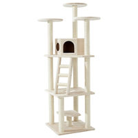Produktbild von Nobby Kratzbaum Sultan für Katzen in Cream mit Sisalstamm 60 x 60 x 197 cm