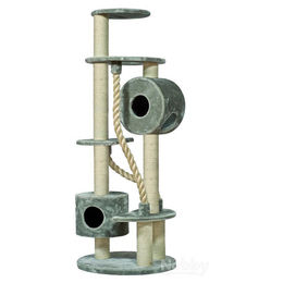 Produktbild von Nobby Kratzbaum Yuma für Katzen in Hellgrau mit Sisal