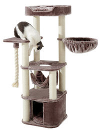 Nobby Kratzbaum Zada Cappuccino mit Sisal 145 cm – Bild 1 von 3