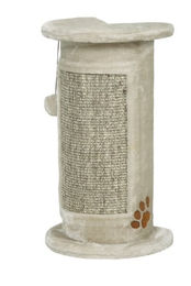 Nobby Kratzsäule Ecki für Katzen Grau mit Sisal 32 x 54 cm – Bild 1 von 2