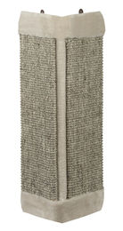 Nobby Kratzsäule für Katzen mit Plüsch Grau 61 x 32 cm – Bild 1 von 4