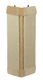 Nobby Kratzsäule mit Plüsch für Katzen beige 61 cm – Bild 1 von 5