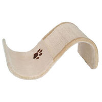 Produktbild von Nobby Kratzsäule Sinus für Katzen in Beige aus Plüsch