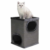Produktbild von Nobby Kratztonne Adra I für Katzen aus Sisal in Grau 38 x 38 x 50 cm