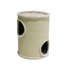 Nobby Kratztonne Dasha I für Katzen Beige mit Sisal Ø 38 cm – Bild 1 von 5