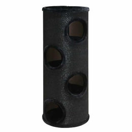 Nobby Kratztonne Dasha III für Katzen Schwarz Ø 38 x 98 cm mit Sisal – Bild 1 von 4