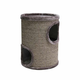 Nobby Kratztonne Rega I für Katzen in Cappuccino Ø 38 x 50 cm mit Sisal – Bild 1 von 5