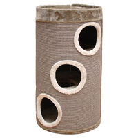 Produktbild von Nobby Kratztonne Sladana faltbar für Katzen aus Sisal beige grau klein