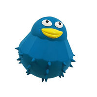 Produktbild von Nobby Kühl-Ente Hundespielzeug aus Gummi Blau - 9 cm