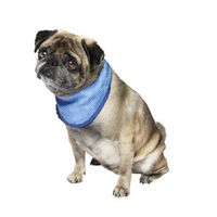 Produktbild von Nobby Kühl-Halstuch für Hunde in Blau Größe S aus PVA-Material