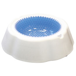 Produktbild von Nobby Kunststoffnapf Fresh Wassernapf in Weiß oder Blau Maße 27 x 8 cm - 0,95 l