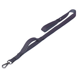 Produktbild von Nobby Kurzführer Leine Classic Preno Royal aus Nylon Schwarz L-XL