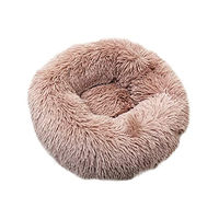 Produktbild von Nobby Kuschelbett Donut Classic ESLA für Hunde in Altrosa mit Plüsch
