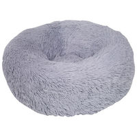 Produktbild von Nobby Kuschelbett Donut Classic Esla Hundebett aus Plüsch Grau