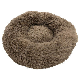 Produktbild von Nobby Kuscheldonut Hundekissen aus Plüsch Braun Ø 70 x 26 cm