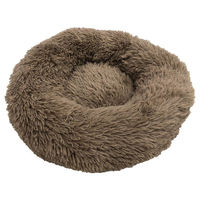 Produktbild von Nobby Kuscheldonut Hundekissen aus Plüsch Braun Ø 70 x 26 cm