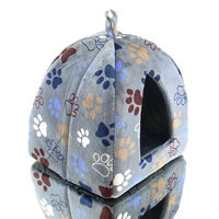 Produktbild von Nobby Kuschelhöhle für Hunde und Katzen Classic LISSI Dunkelgrau 33 x 33 cm aus Schaumstoff