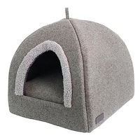 Produktbild von Nobby Kuschelhöhle Linou Grau für kleine Hunde und Katzen aus Stoff
