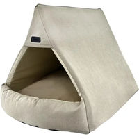 Produktbild von Nobby Kuschelhöhle Nurda Plüsch für kleine Hunde und Katzen Beige 68 x 50 x 50 cm