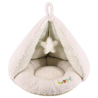 Produktbild von Nobby Kuschelhöhle Plüsch für Welpen Beige Größe L