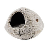 Produktbild von Nobby Kuschelhöhle Sellam Mini aus Plüsch Grau für Hunde
