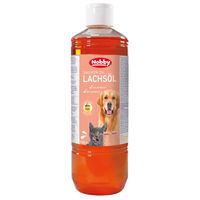 Produktbild von Nobby Lachsöl Haut-Fell-Supplement für Hunde und Katzen 500 ml - 500 ml
