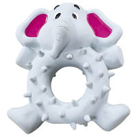 Produktbild von Nobby Latex Elefant Quietschspielzeug für Hunde Grau 13 cm