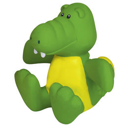 Produktbild von Nobby Latex Krokodil Quietschspielzeug für Hunde in Grün und Bunt - 1 Stk.