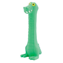 Nobby Latex Lulatsch Krokodil Quietschspielzeug für Hunde in Grün 18 cm – Bild 1 von 3