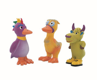 Nobby Latex Quietschspielzeug für Hunde Vogel Ente oder Kuh 11 cm – Bild 1 von 5