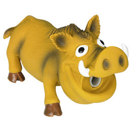 Nobby Latex Quietschspielzeug Wildschwein für Hunde 17 cm bunt - 1 Stk. – Bild 1 von 6