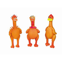 Produktbild von Nobby Latex Spielzeug Figuren Cool Chicken 21-22cm Orange