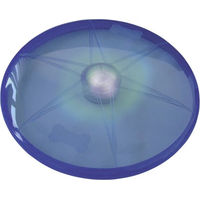 Produktbild von Nobby LED-Disc FLASH Kauspielzeug für Hunde aus TPR in Blau Ø 15 cm
