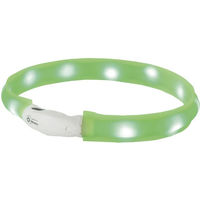 Produktbild von Nobby LED Leuchthalsband Visible für Hunde wasserdicht und wiederaufladbar grün - 1 Stk.