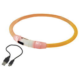 Produktbild von Nobby LED Lichtband Visible Gelb 45 cm wasserabweisend und wiederaufladbar - 45 cm