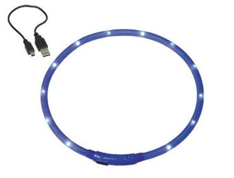 Produktbild von Nobby LED Lichtschlauch Visible Blau wasserdicht mit Akku 70 cm - 70 cm