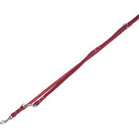 Produktbild von Nobby Leder Führleine für Hunde Rot Größe L-XL