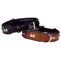 Produktbild von Nobby Leder Halsband für Hunde in Braun