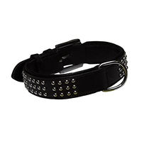 Produktbild von Nobby Leder Halsband VINTO Schwarz 55 cm