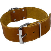 Produktbild von Nobby Leder Hundehalsband XL Braun 48-58 cm