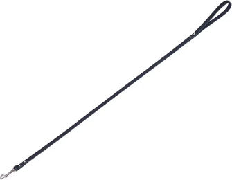 Produktbild von Nobby Lederleine Tabil Hundeleine aus Leder in Schwarz Größe S-M