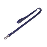 Produktbild von Nobby Leine Classic Preno Royal aus Nylon in Blau mit Silber für Hunde 120 cm - 1,2 m