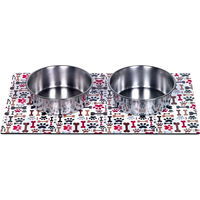 Produktbild von Nobby Magnetic-Set L Magnetische Hundenapf aus Edelstahl in Bunt 2x0,92 ltr - 2 x 0,92 l