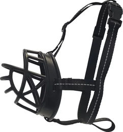 Nobby Maulkorb Comfort für Hunde aus Kunststoff Schwarz Größe XS – Bild 1 von 2