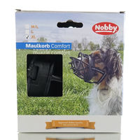 Produktbild von Nobby Maulkorb Comfort für Hunde XL Schwarz Kunststoff Umfang 43 cm Länge 12 cm