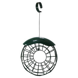 Produktbild von Nobby Meisenknödel-Ring Futtersäule für Wildvögel aus Metall grün