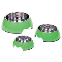 Produktbild von Nobby Melamin Futternapf für Hunde in Grün Größe M 350 ml - 350 ml