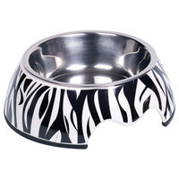 Produktbild von Nobby Melamin Futternapf für Katzen Zebra Design - 160 ml