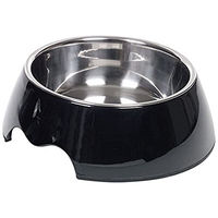 Produktbild von Nobby Melamin Napf Nobly Schwarz Größe M 350 ml für Hunde - 350 ml