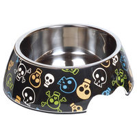 Produktbild von Nobby Melamin Napf Skull für Hunde 700 ml Größe L - 700 ml